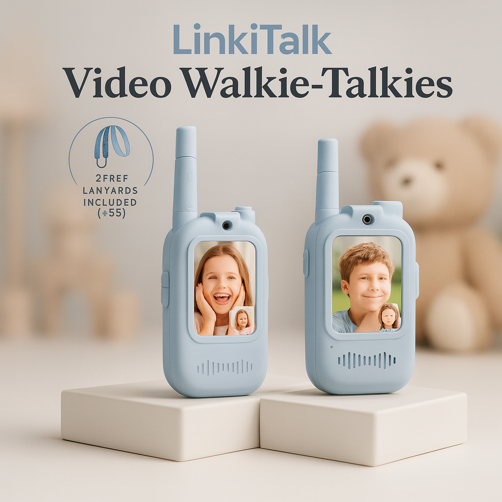 LinkiTalk™ — Smart Video Walkie Talkie for Kids